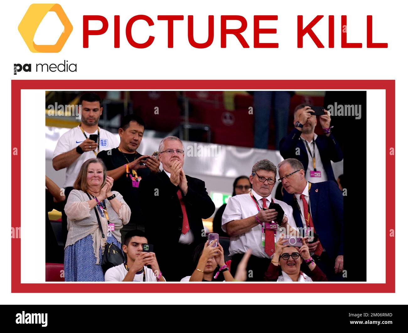 ACHTUNG, BILDREDAKTEURE, LEITENDE U-BOOTE UND BILDBIBLIOTHEKARE: Bitte tötet dieses Bild, das auf der PA Media Picture Wire vom 29. September 11/2022 übertragen wurde und WORLDCUP Wales 19157389 erschlug. Die Person auf dem Bild wurde falsch identifiziert. Wir sind nicht in der Lage, die ID zu bestätigen, das Bild sollte gelöscht und aus den Systemen entfernt werden. Stockfoto