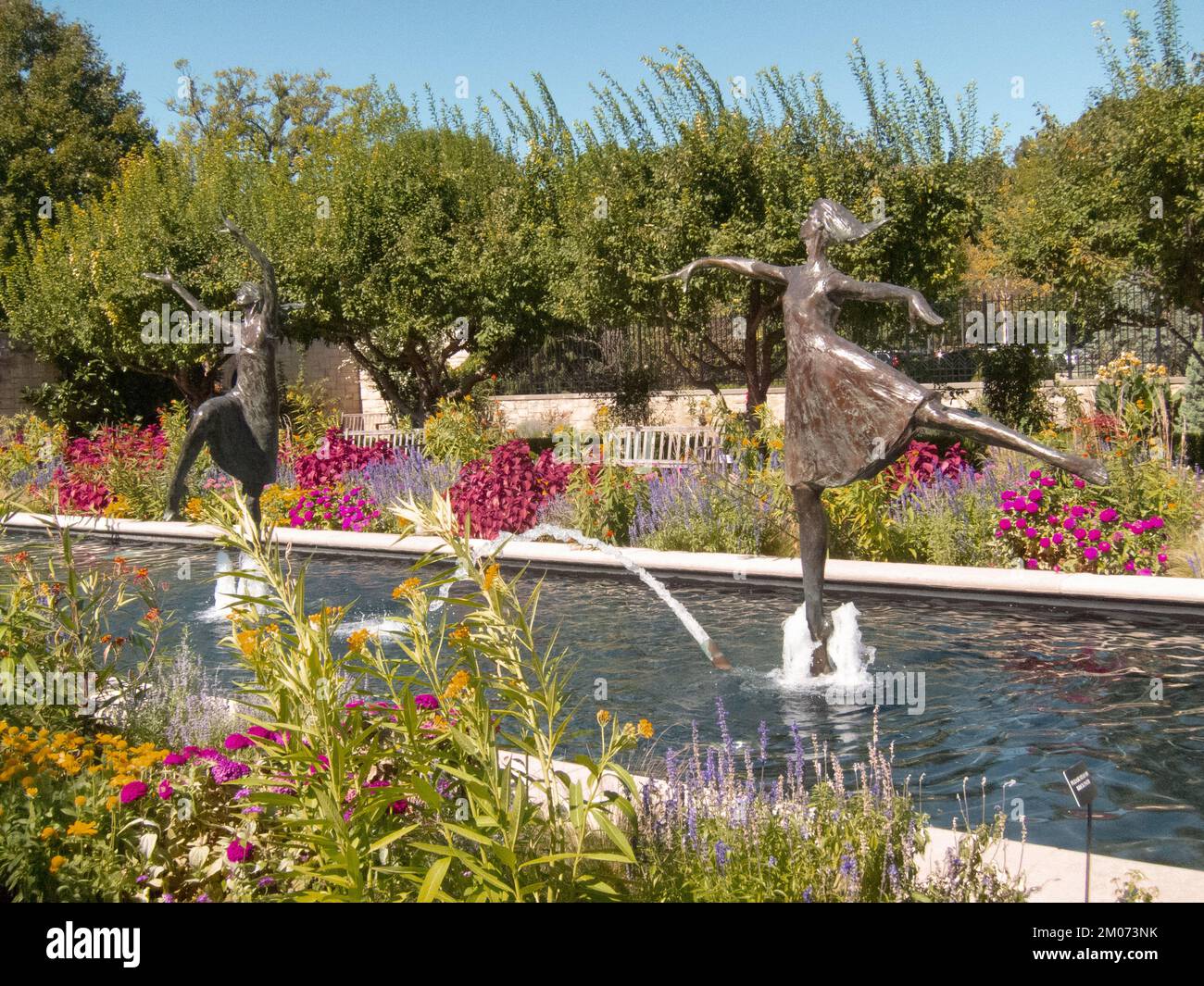 Kemper Gardens in Kansas City, Missouri. Stockfoto