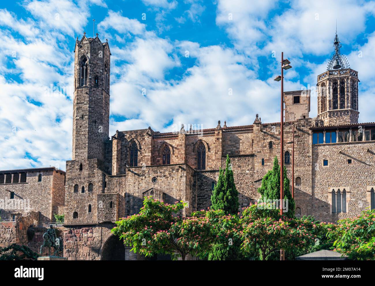 Kapelle Santa Agata in Barcelona, Katalonien, Spanien, Europa Stockfoto