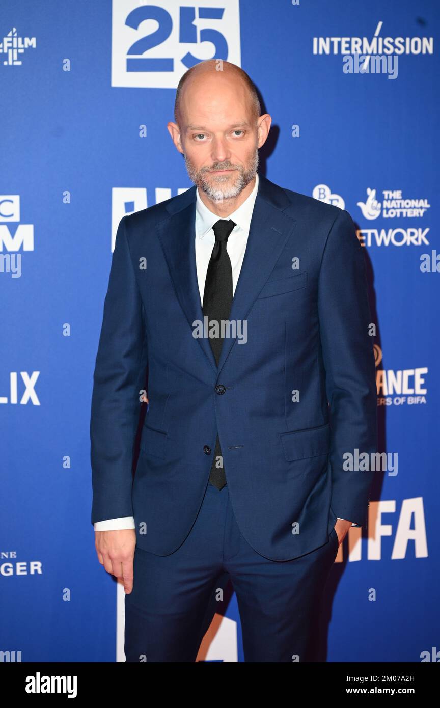 Old Billingsgate, London, Großbritannien. 4.. Dezember 2022: Eskil Vogt nimmt an den British Independent Film Awards 25. Teil. Kredit: Siehe Li/Picture Capital/Alamy Live News Stockfoto