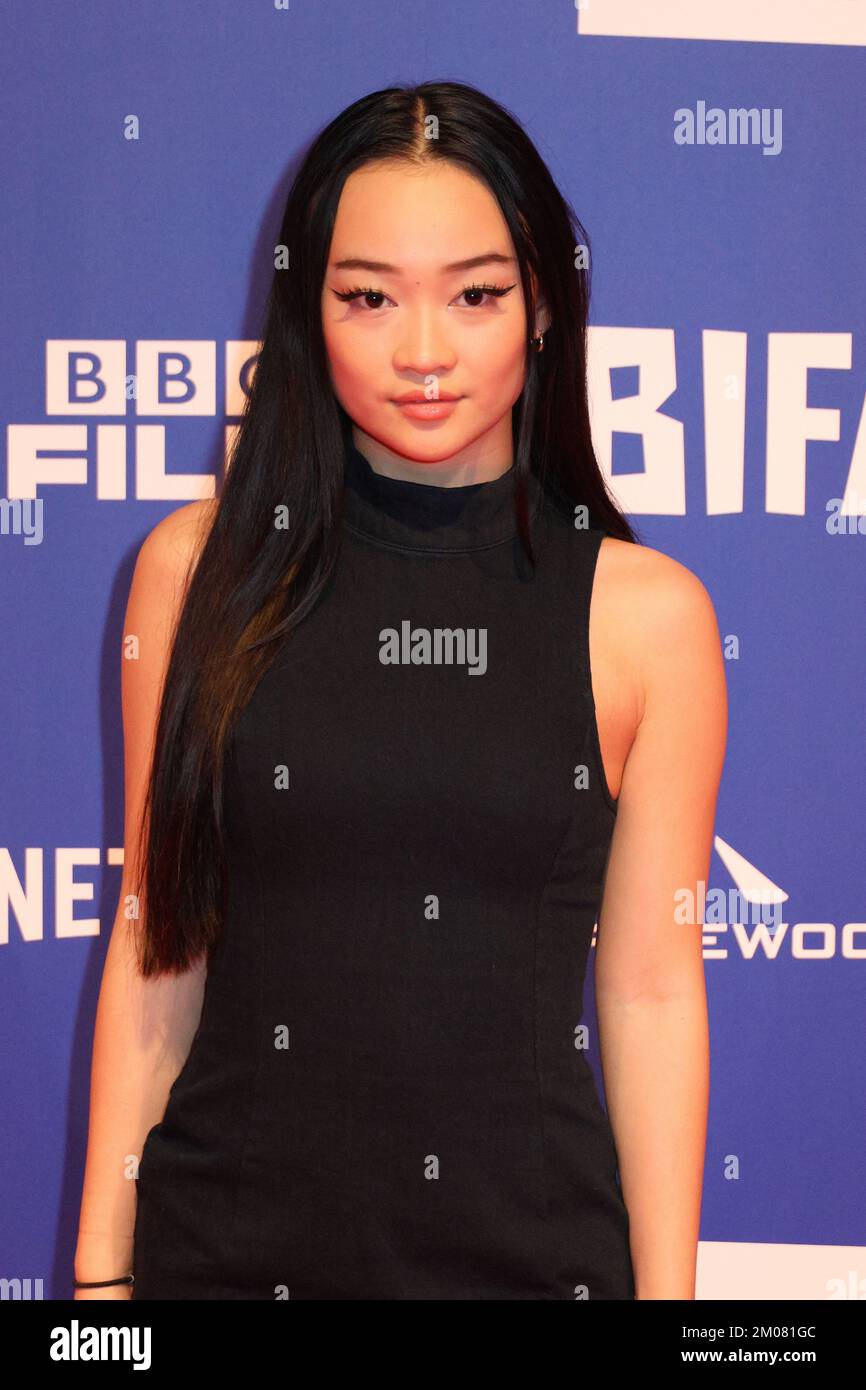 Callina Liang, 25. British Independent Film Awards, Old Billingsgate, London, Vereinigtes Königreich, 04. Dezember 2022, Foto: Richard Goldschmidt Stockfoto