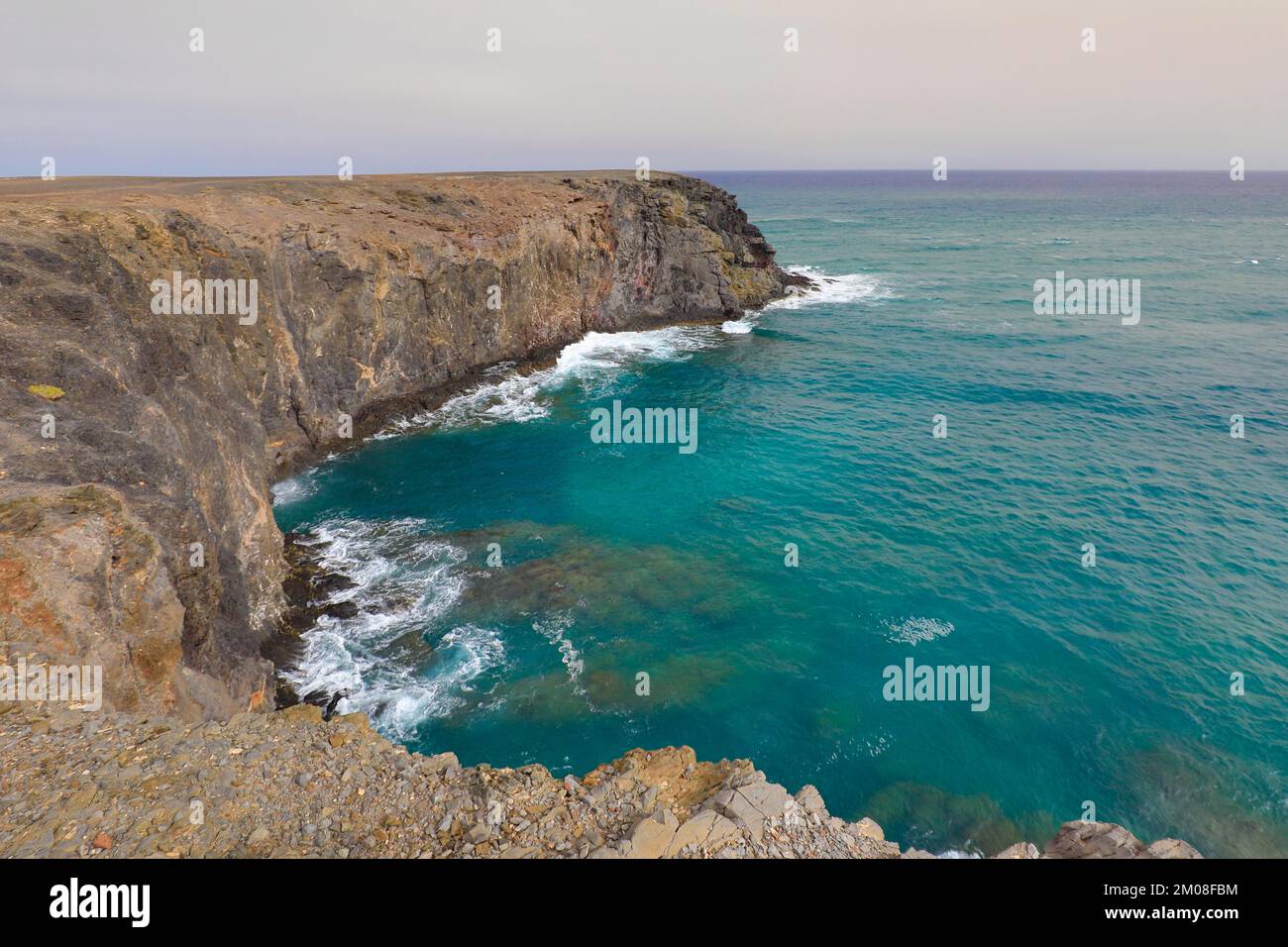 Papagayo Beach im Los Ajaches Nationalpark, Lanzarote, Kanarische Inseln, Spanien, Europa Stockfoto