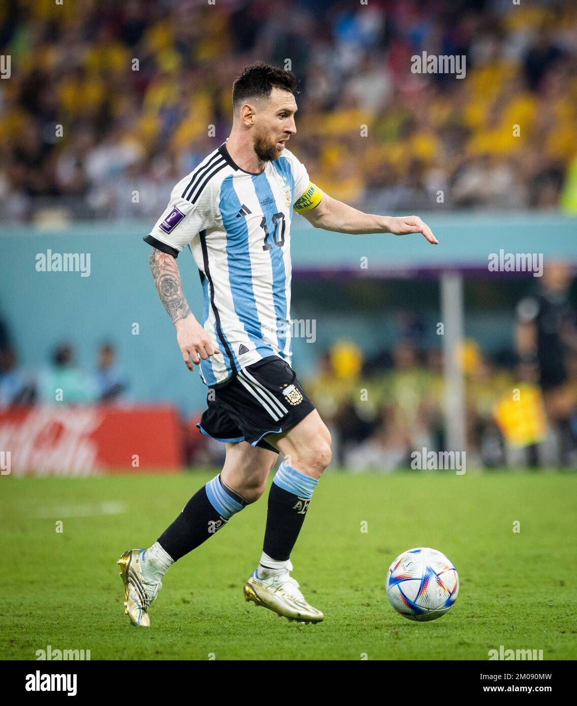 Doha, Katar. 3.. Dezember 2022. Lionel Messi (Arg) Argentinien - Australien Argentinien - Australien Weltmeisterschaft 2022 in Katar 03.12.2022 Kredit: Moritz Mulle Stockfoto