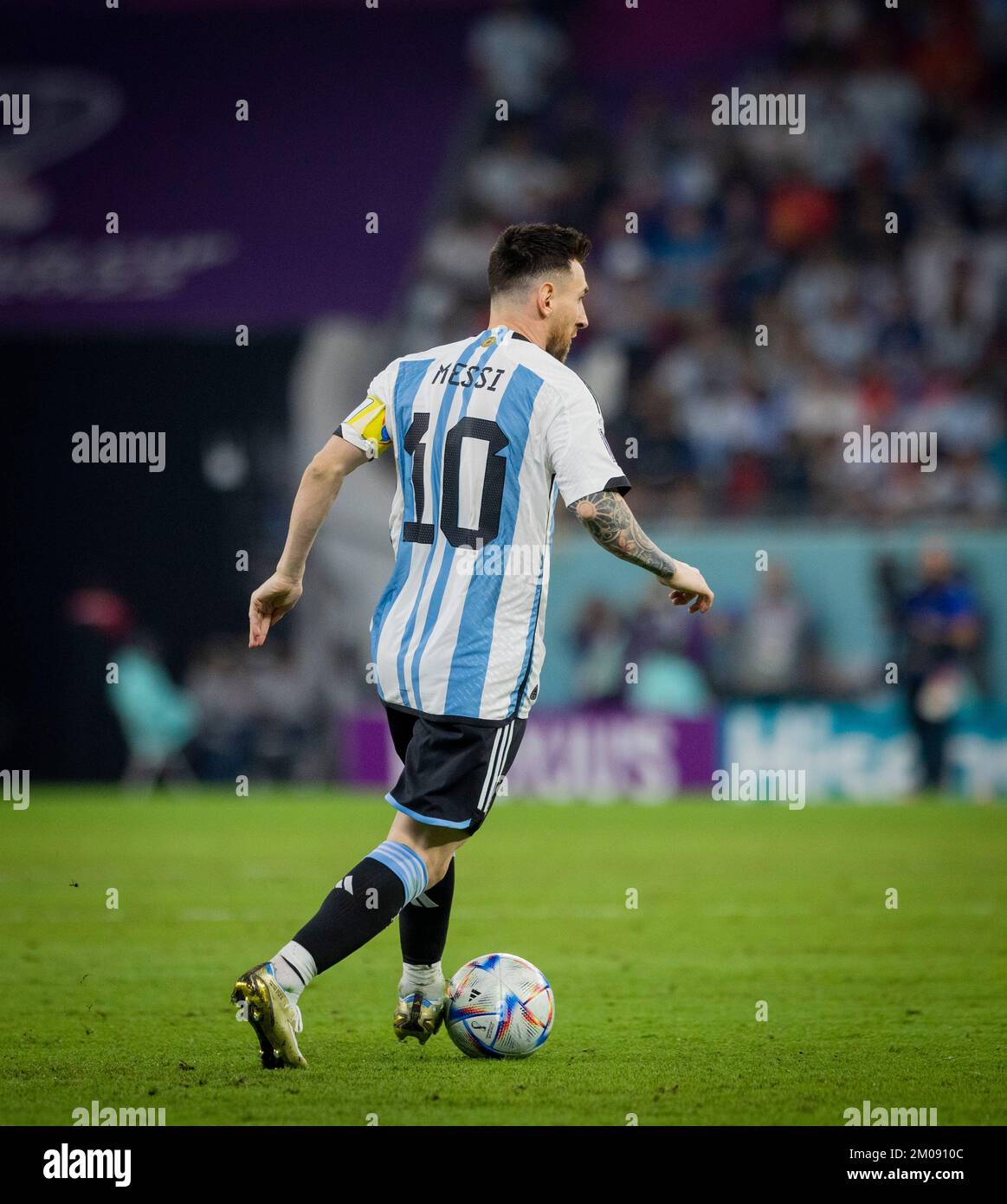 Doha, Katar. 3.. Dezember 2022. Lionel Messi (Arg) Argentinien - Australien Argentinien - Australien Weltmeisterschaft 2022 in Katar 03.12.2022 Kredit: Moritz Mulle Stockfoto