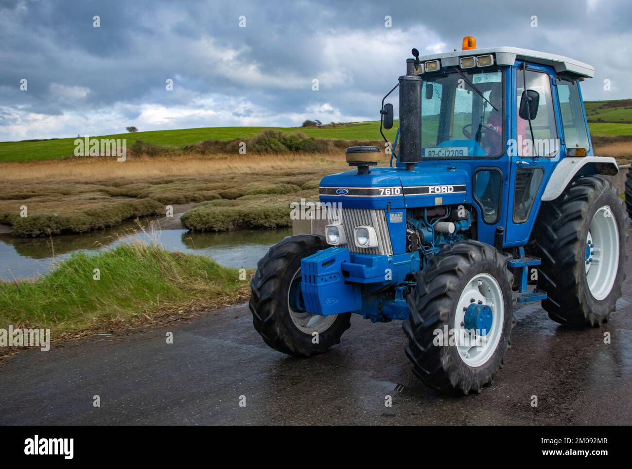 Barryroe Macra Truck and Tractor Run in Aid of Clonakilty Community Hospital and Marymount University Hospital and Hospice, November 2022 Stockfoto