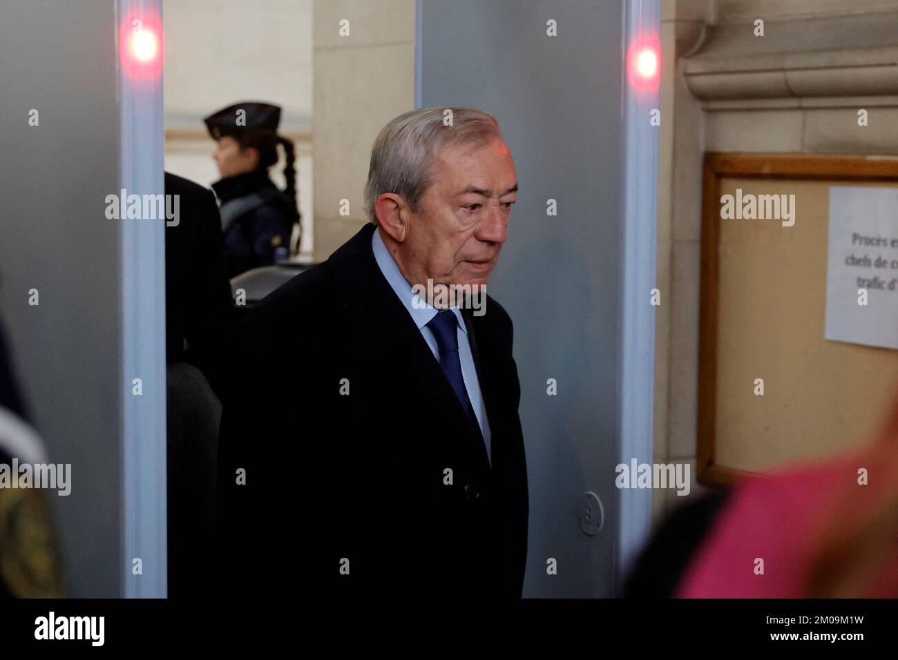 Der ehemalige französische Richter Gilbert Azibert kommt zu seinem