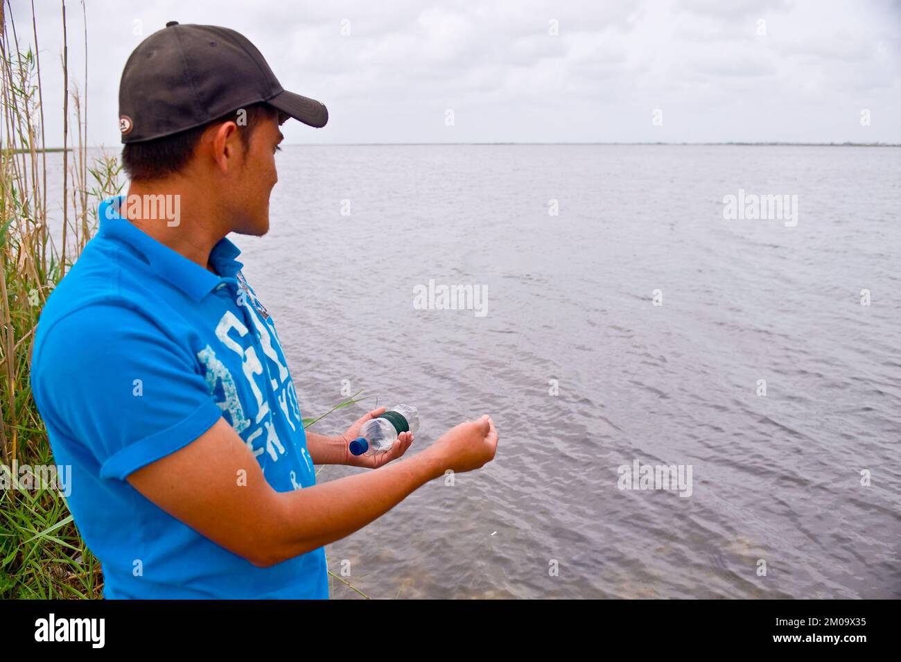 Büro der Verwaltungsrätin (Lisa P. Jackson) - Cocodrie, Louisiana und Oil Disaster Meeting in Dulac, Louisiana (BP-Ölpest) - USEPA-Foto von Eric Vance, Environmental Protection Agency Stockfoto