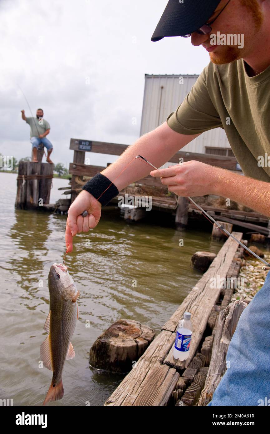 Büro der Verwaltungsrätin (Lisa P. Jackson) - Cocodrie, Louisiana und Oil Disaster Meeting in Dulac, Louisiana (BP-Ölpest) - USEPA-Foto von Eric Vance, Environmental Protection Agency Stockfoto