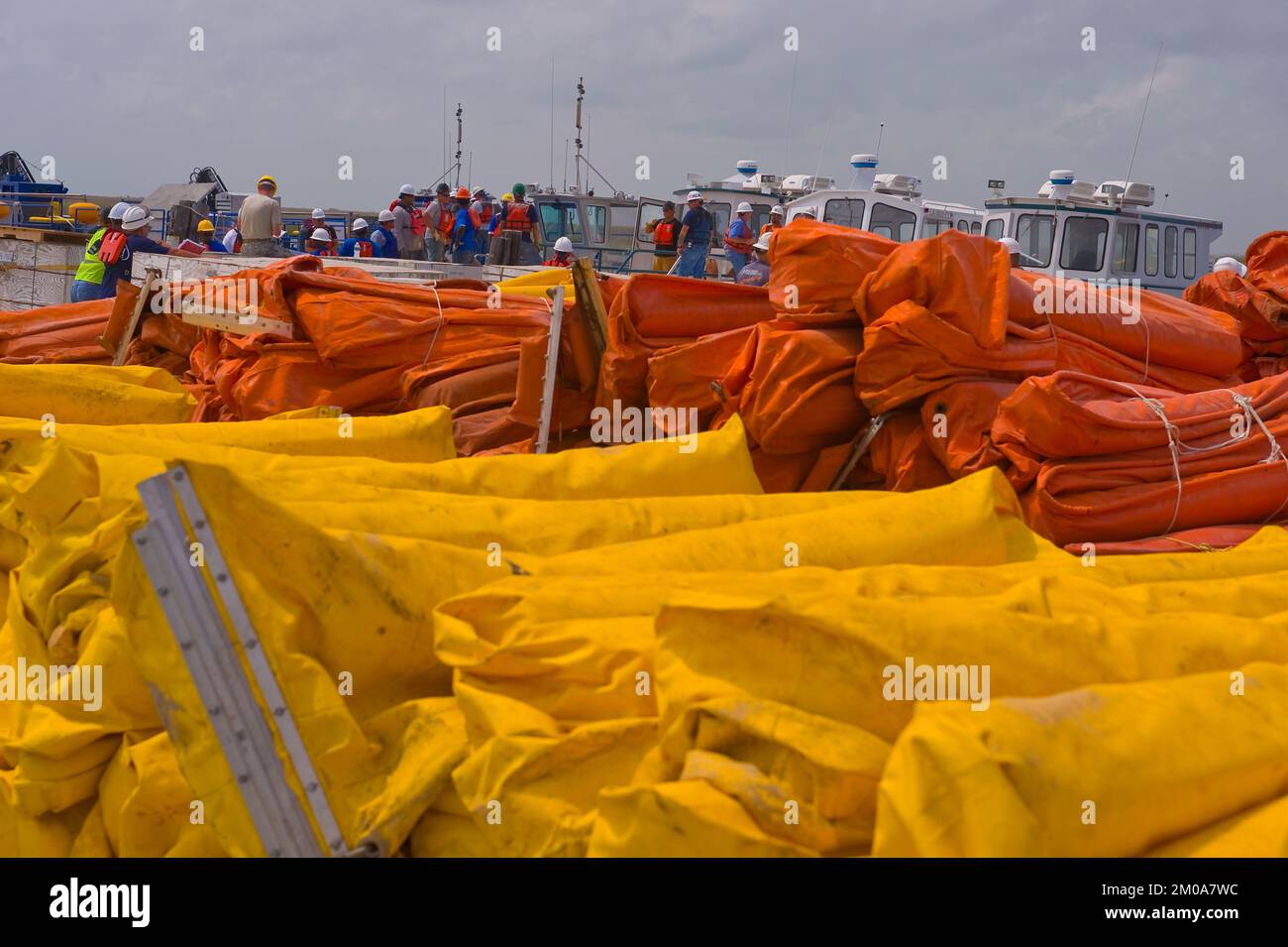 Büro der Verwaltungsrätin (Lisa P. Jackson) - Cocodrie, Louisiana und Oil Disaster Meeting in Dulac, Louisiana (BP-Ölpest) - USEPA-Foto von Eric Vance, Environmental Protection Agency Stockfoto