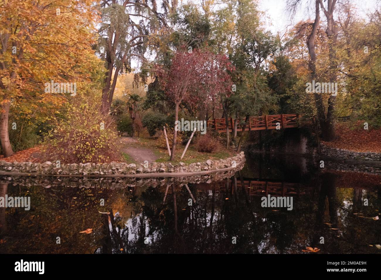 Parque del Retiro, Madrid, Spanien Stockfoto