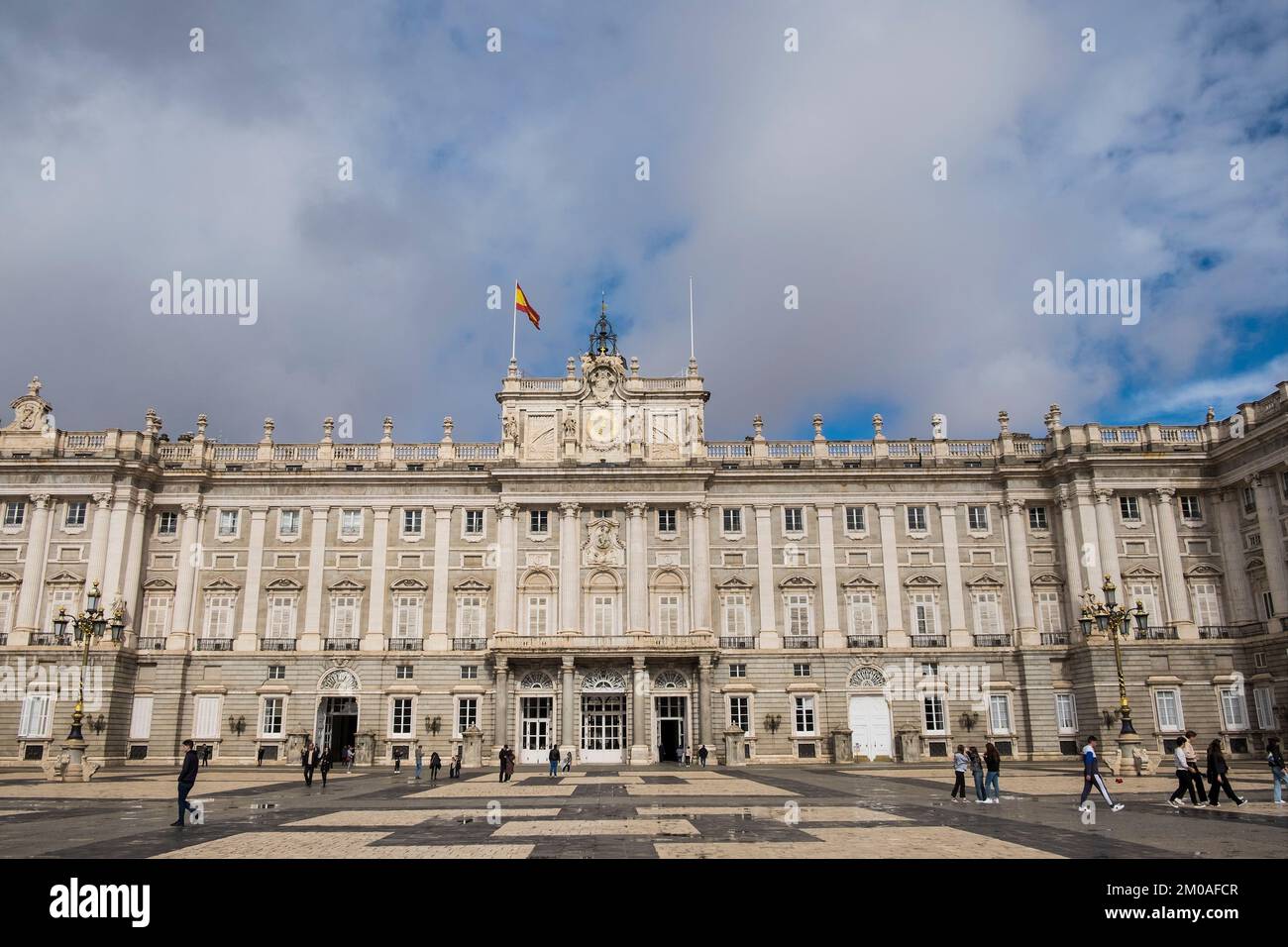 Spanien, Madrid, Königspalast Stockfoto