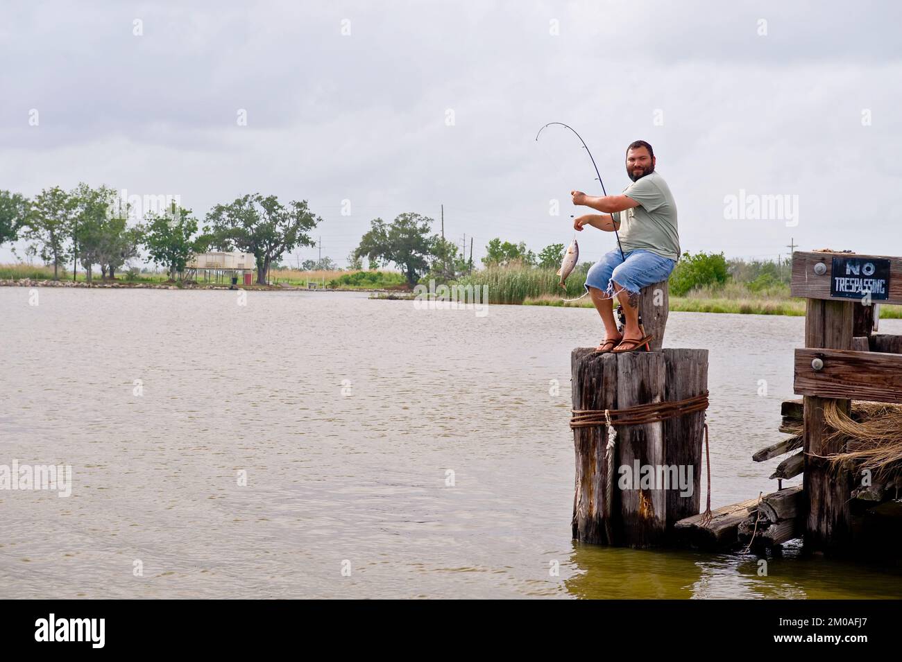 Büro der Verwaltungsrätin (Lisa P. Jackson) - Cocodrie, Louisiana und Oil Disaster Meeting in Dulac, Louisiana (BP-Ölpest) - USEPA-Foto von Eric Vance, Environmental Protection Agency Stockfoto