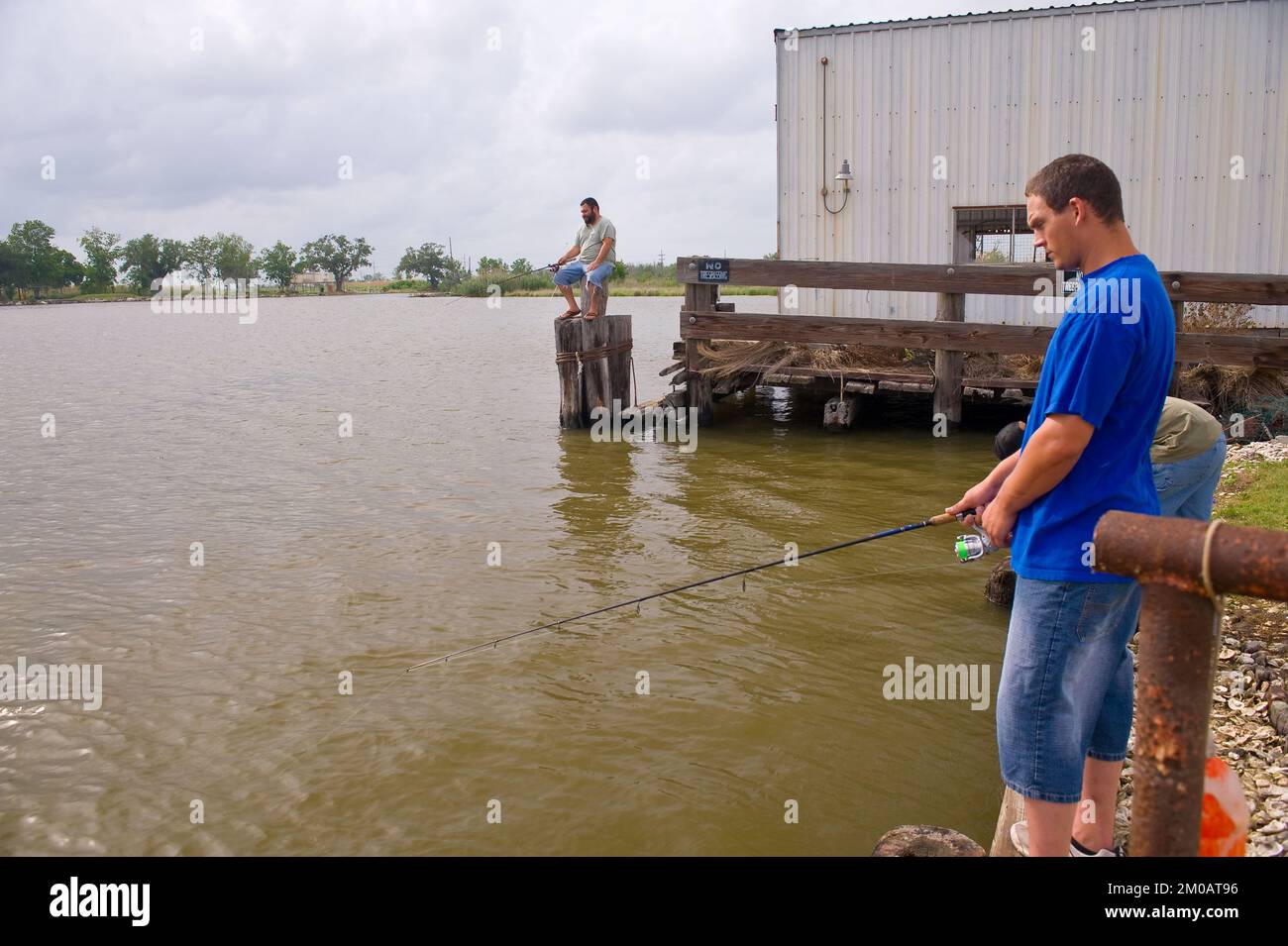 Büro der Verwaltungsrätin (Lisa P. Jackson) - Cocodrie, Louisiana und Oil Disaster Meeting in Dulac, Louisiana (BP-Ölpest) - USEPA-Foto von Eric Vance, Environmental Protection Agency Stockfoto