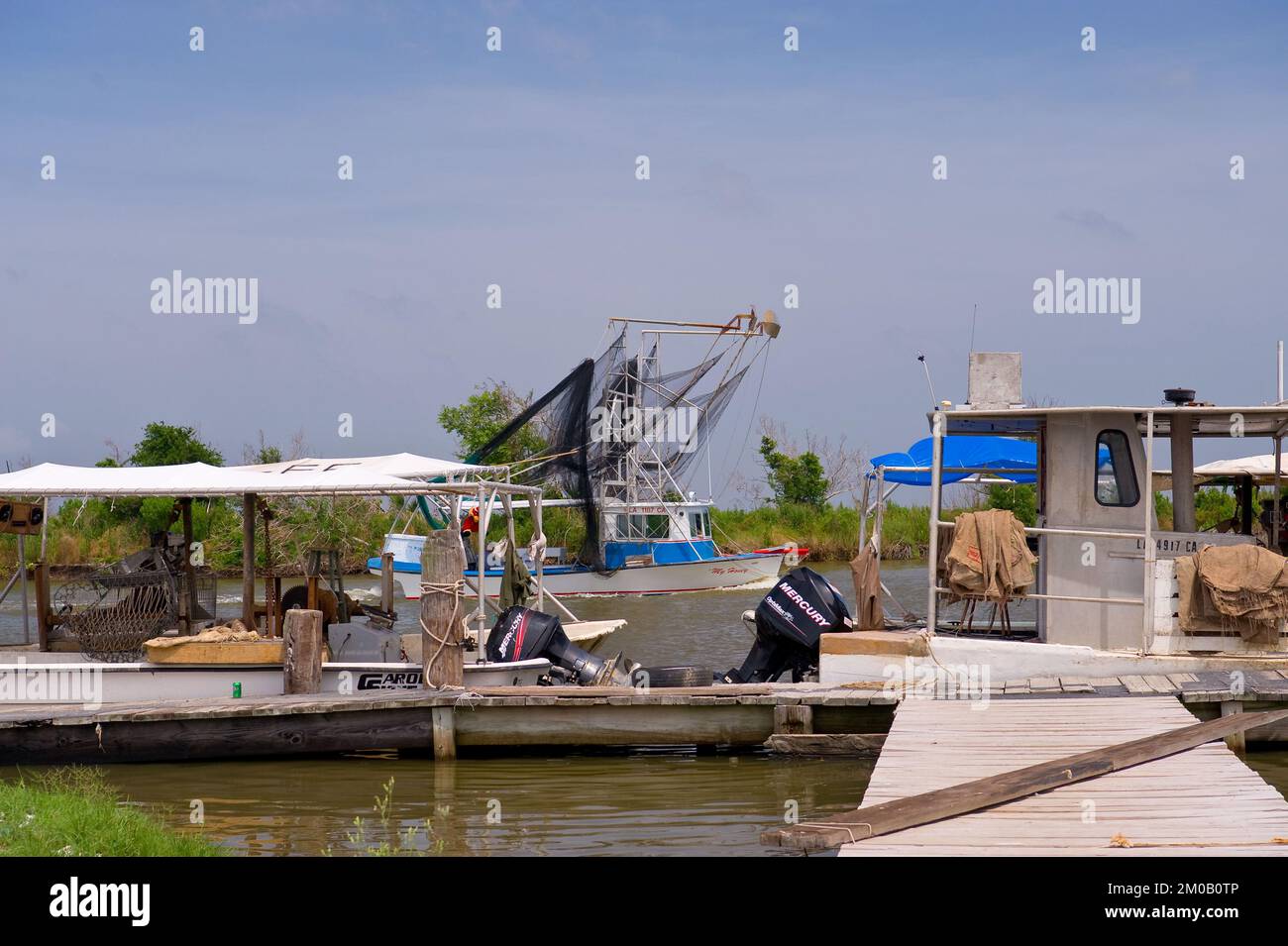 Büro der Verwaltungsrätin (Lisa P. Jackson) - Cocodrie, Louisiana und Oil Disaster Meeting in Dulac, Louisiana (BP-Ölpest) - USEPA-Foto von Eric Vance, Environmental Protection Agency Stockfoto