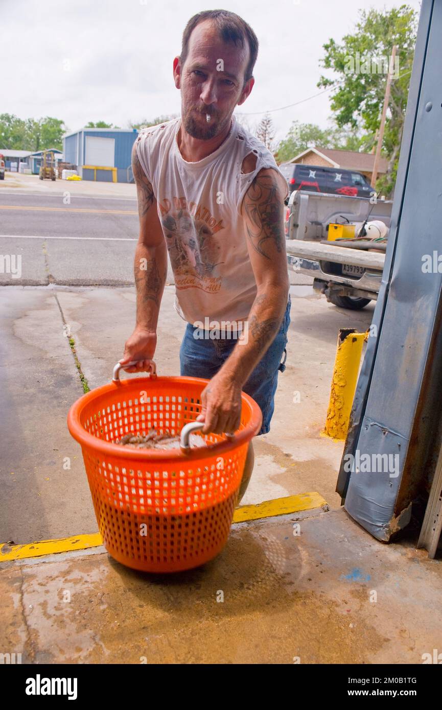 Büro der Verwaltungsrätin (Lisa P. Jackson) - Cocodrie, Louisiana und Oil Disaster Meeting in Dulac, Louisiana (BP-Ölpest) - USEPA-Foto von Eric Vance, Environmental Protection Agency Stockfoto
