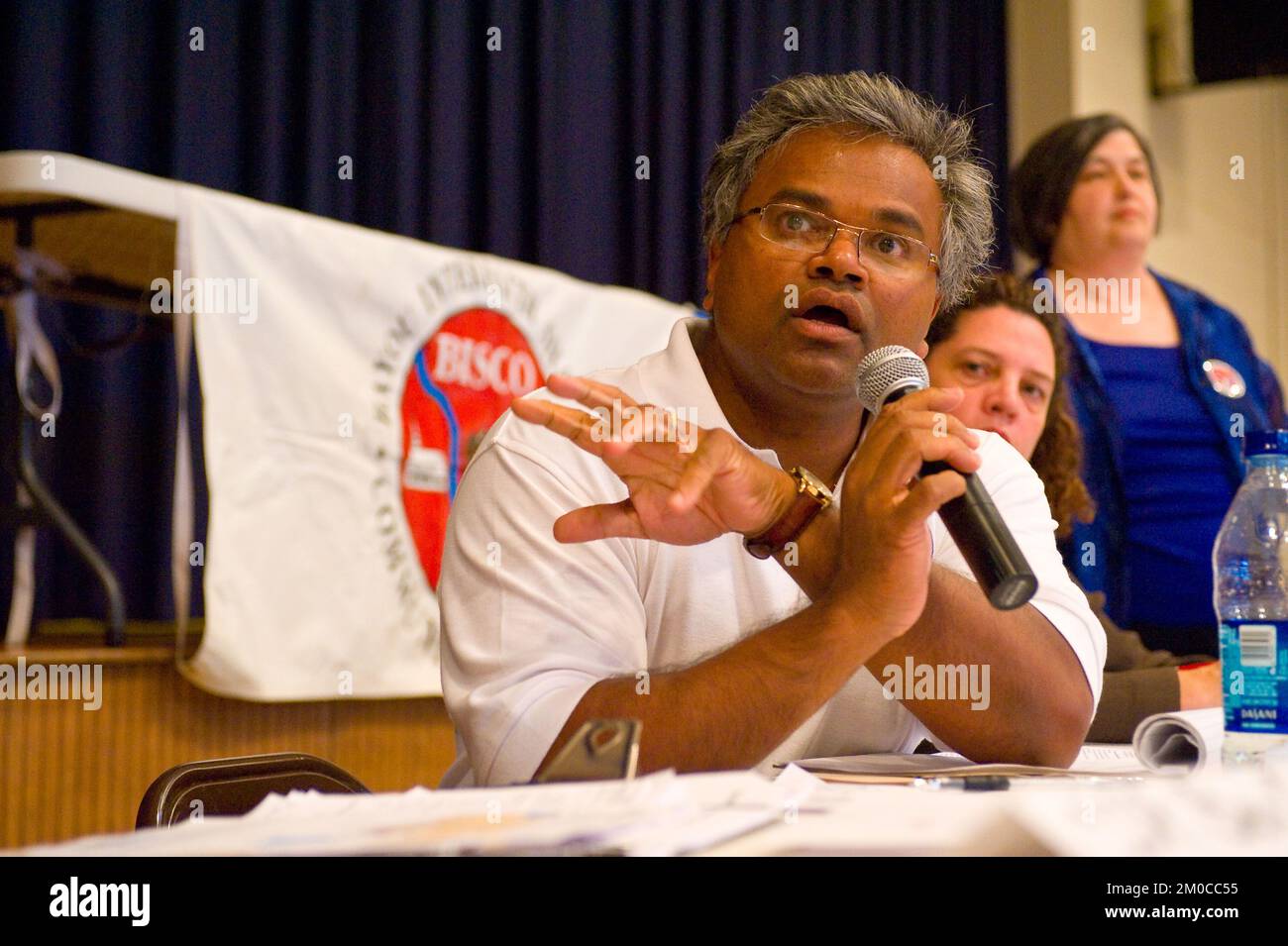 Büro der Verwaltungsrätin (Lisa P. Jackson) - Cocodrie, Louisiana und Oil Disaster Meeting in Dulac, Louisiana (BP-Ölpest) - USEPA-Foto von Eric Vance, Environmental Protection Agency Stockfoto