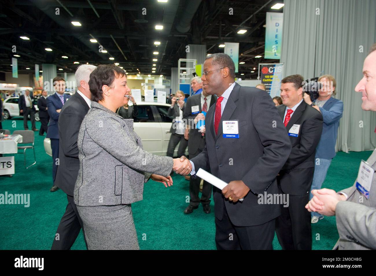 Büro der Verwaltungsbehörde (Lisa P. Jackson) - The 2010 Washington Auto Show: Veränderung geschieht hier , Environmental Protection Agency Stockfoto