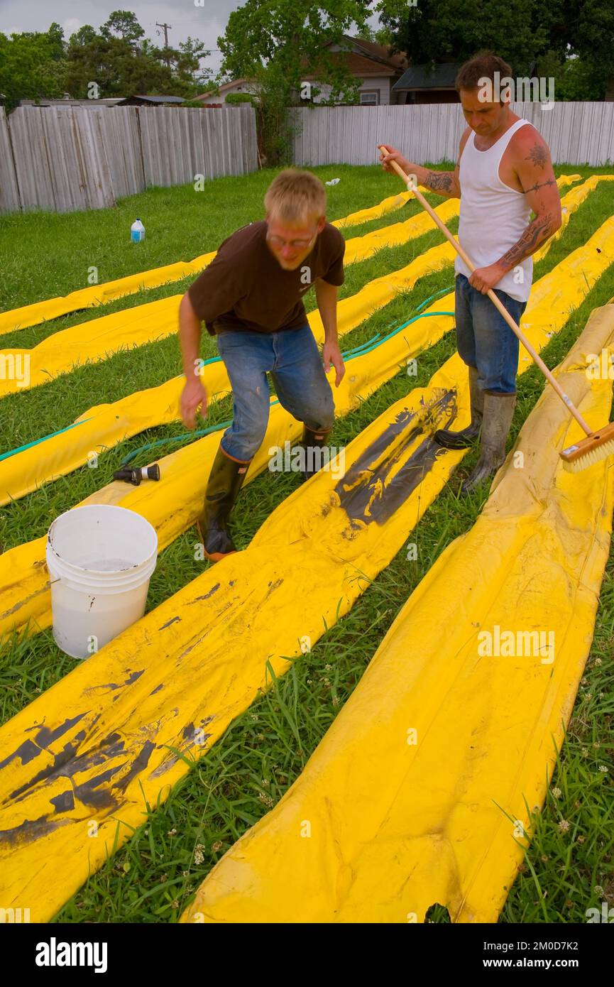 Büro der Verwaltungsrätin (Lisa P. Jackson) - Cocodrie, Louisiana und Oil Disaster Meeting in Dulac, Louisiana (BP-Ölpest) - USEPA-Foto von Eric Vance, Environmental Protection Agency Stockfoto
