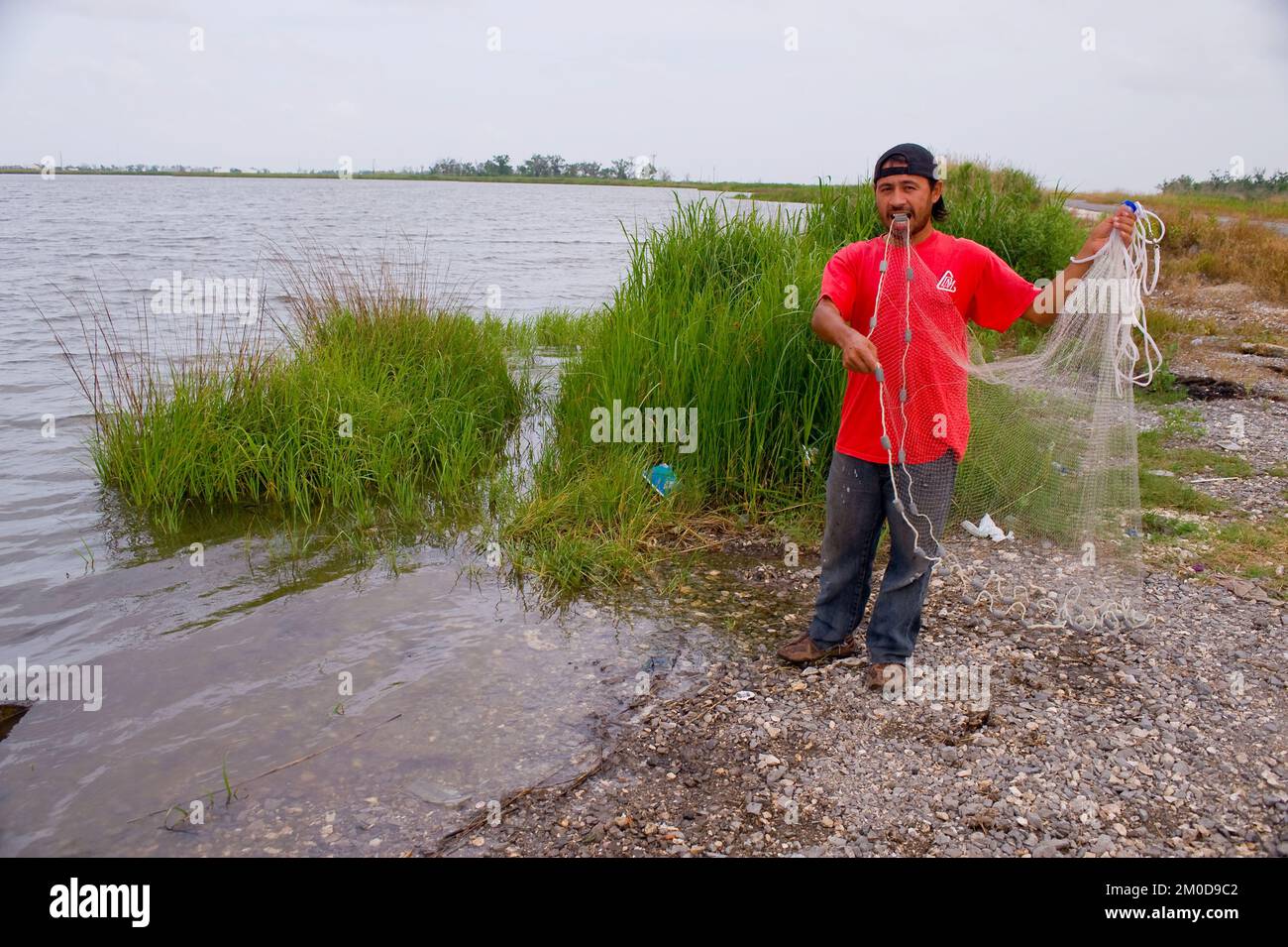 Büro der Verwaltungsrätin (Lisa P. Jackson) - Cocodrie, Louisiana und Oil Disaster Meeting in Dulac, Louisiana (BP-Ölpest) - USEPA-Foto von Eric Vance, Environmental Protection Agency Stockfoto