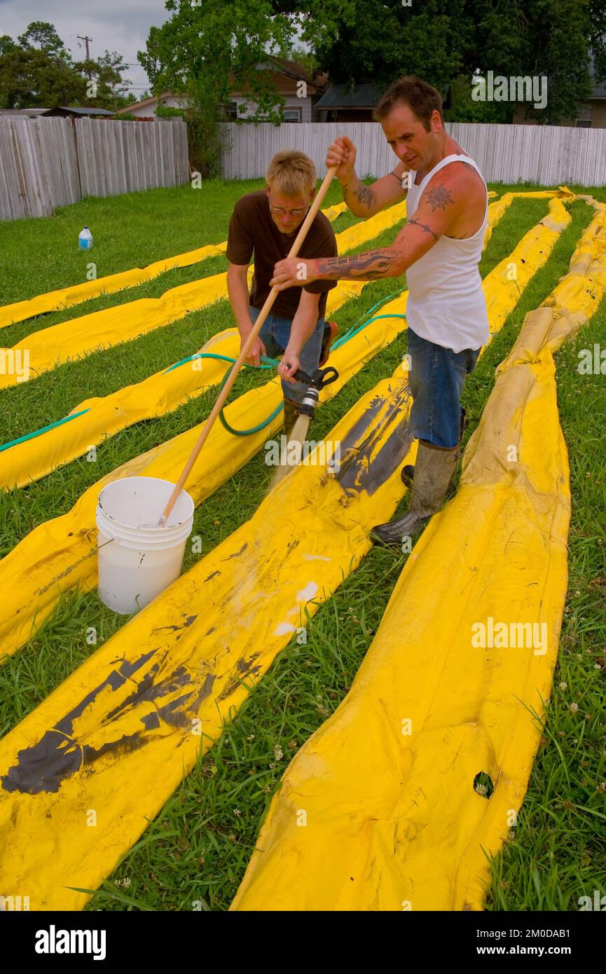 Büro der Verwaltungsrätin (Lisa P. Jackson) - Cocodrie, Louisiana und Oil Disaster Meeting in Dulac, Louisiana (BP-Ölpest) - USEPA-Foto von Eric Vance, Environmental Protection Agency Stockfoto