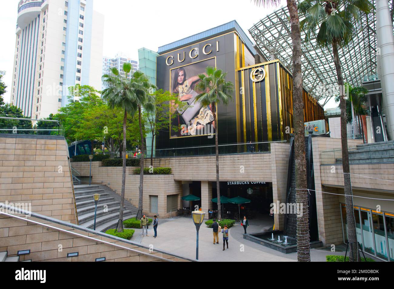 SHENZHEN 12. DEZ. Shenzhen Downtown am 12. Dezember 2014 in Shenzhen