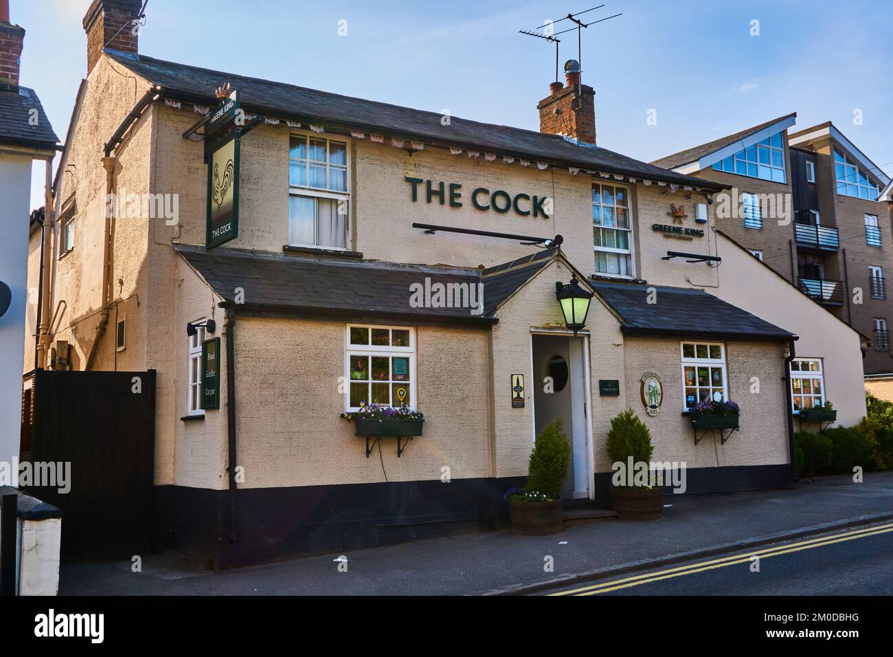 Ein traditioneller englischer Pub in Stansted Mountfitchet Stockfoto