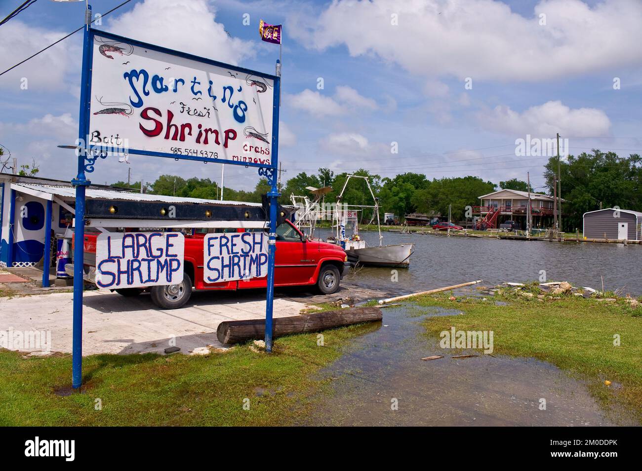 Büro der Verwaltungsrätin (Lisa P. Jackson) - Cocodrie, Louisiana und Oil Disaster Meeting in Dulac, Louisiana (BP-Ölpest) - USEPA-Foto von Eric Vance, Environmental Protection Agency Stockfoto