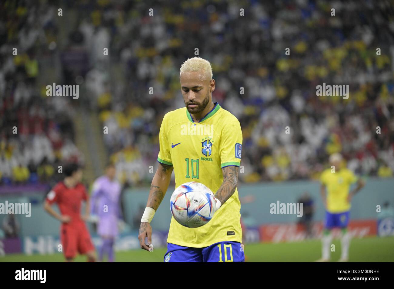 Brasilien gegen Korea Republic, FIFA-Weltmeisterschaft 2022, Runde 16, Fußball, Stadium 974, Doha, Katar - 05. Dezember 2022 Stockfoto