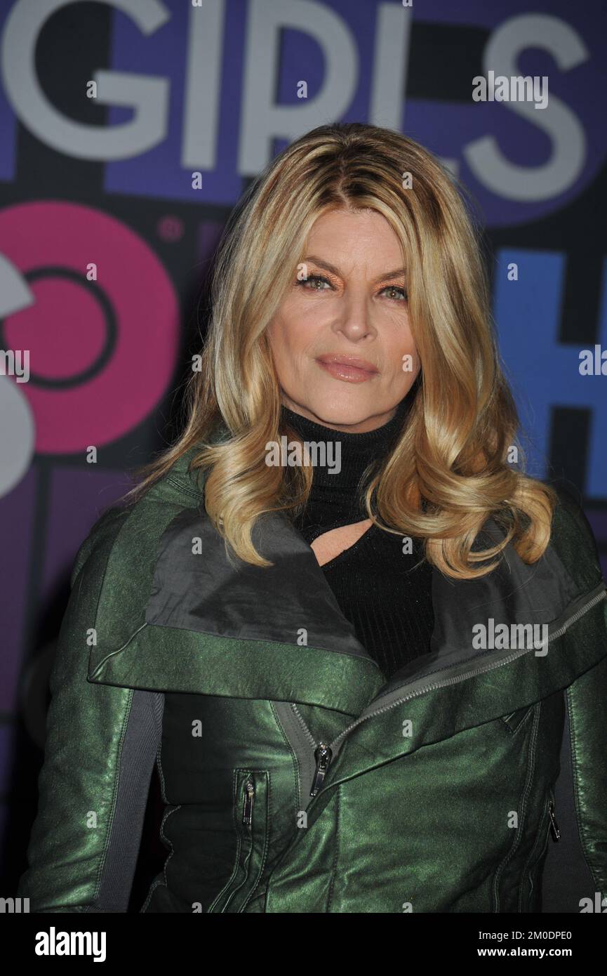 Manhattan, Vereinigte Staaten Von Amerika. 06.. Januar 2015. NEW YORK, NY - 05. JANUAR: Kirstie Alley nimmt am 5. Januar 2015 im American Museum of Natural History an der "Girls" Staffel vier Teil. Leute: Kirstie Alley Credit: Storms Media Group/Alamy Live News Stockfoto