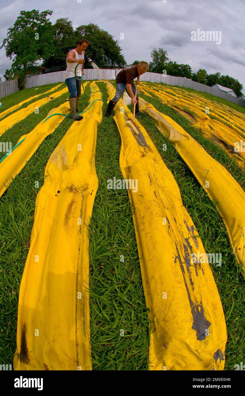 Büro der Verwaltungsrätin (Lisa P. Jackson) - Cocodrie, Louisiana und Oil Disaster Meeting in Dulac, Louisiana (BP-Ölpest) - USEPA-Foto von Eric Vance, Environmental Protection Agency Stockfoto