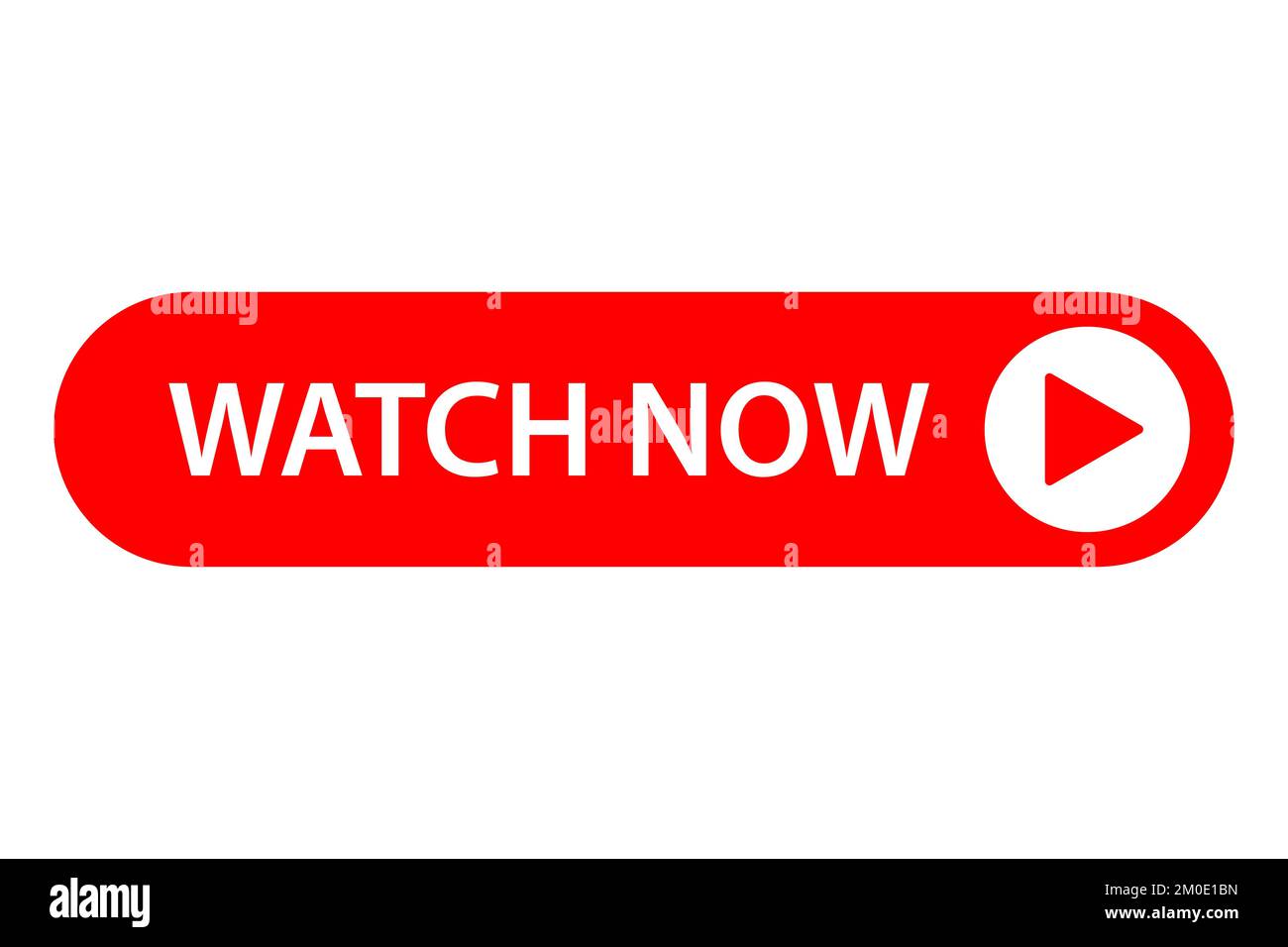 Jetzt ansehen Button Icon Vektor Video abspielen Button-Zeichen Jetzt ansehen Buttons. Schaltfläche „Video abspielen“ Stock Vektor