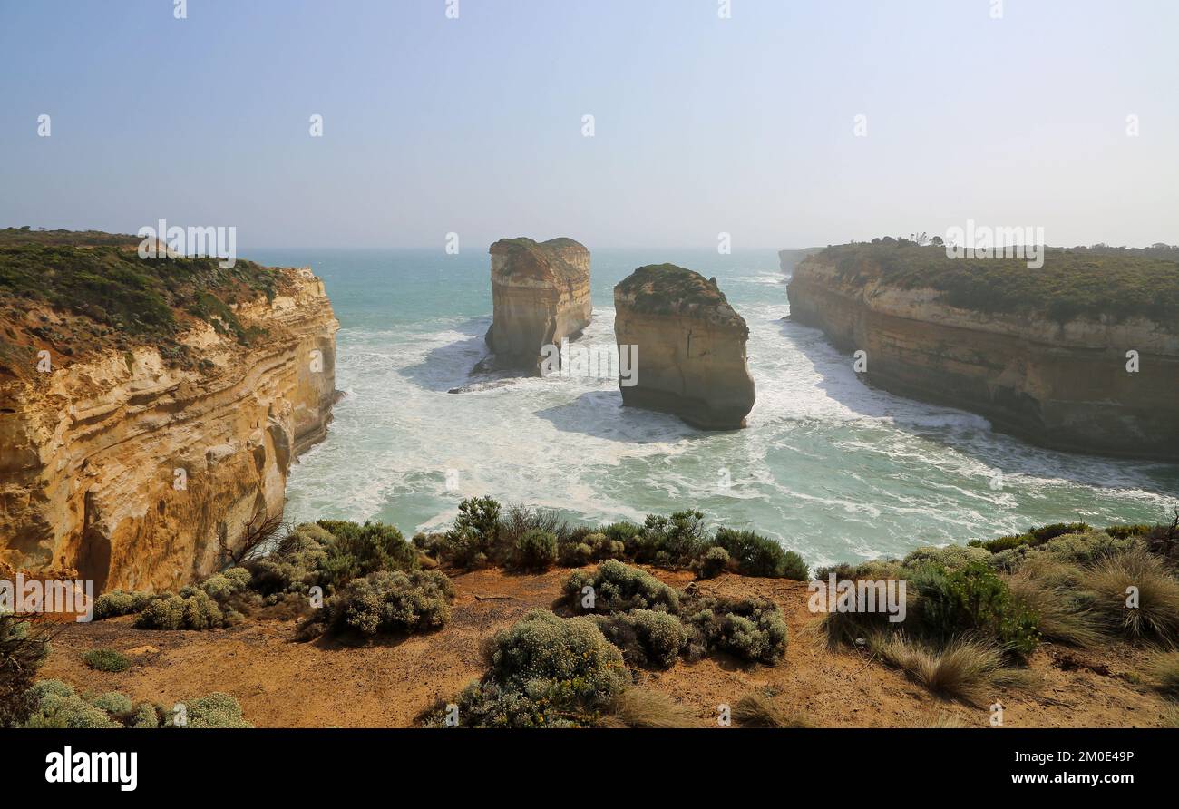 Island Archway bleibt – Victoria, Australien Stockfoto