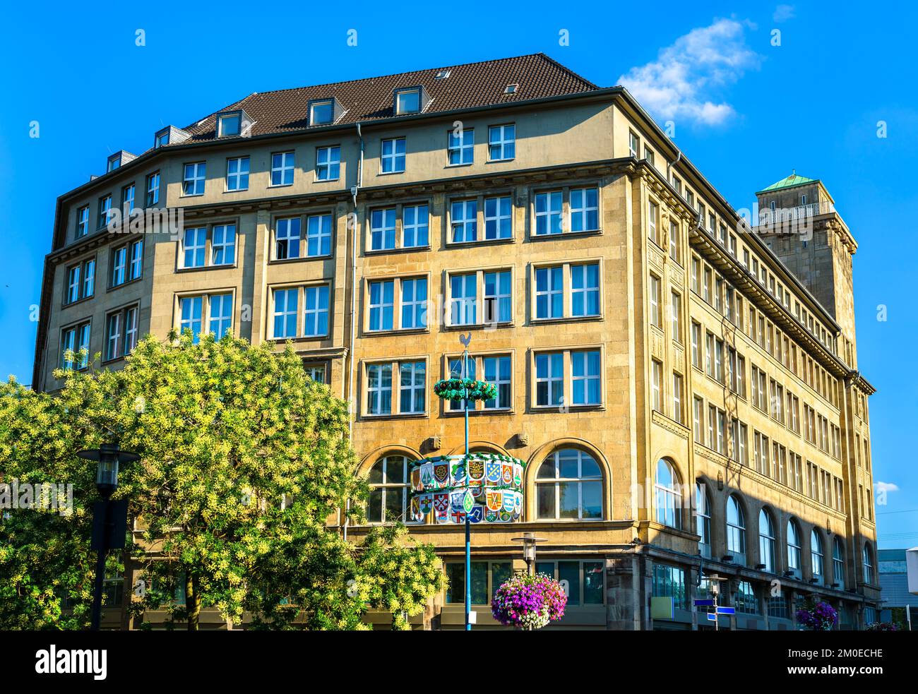 Essener Architektur in Nordrhein-Westfalen Stockfoto