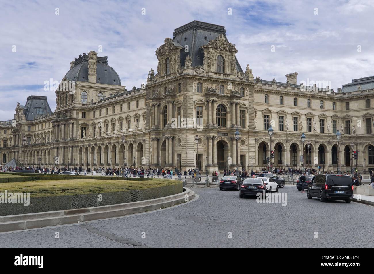Louvre in Paris, französisch Stockfoto