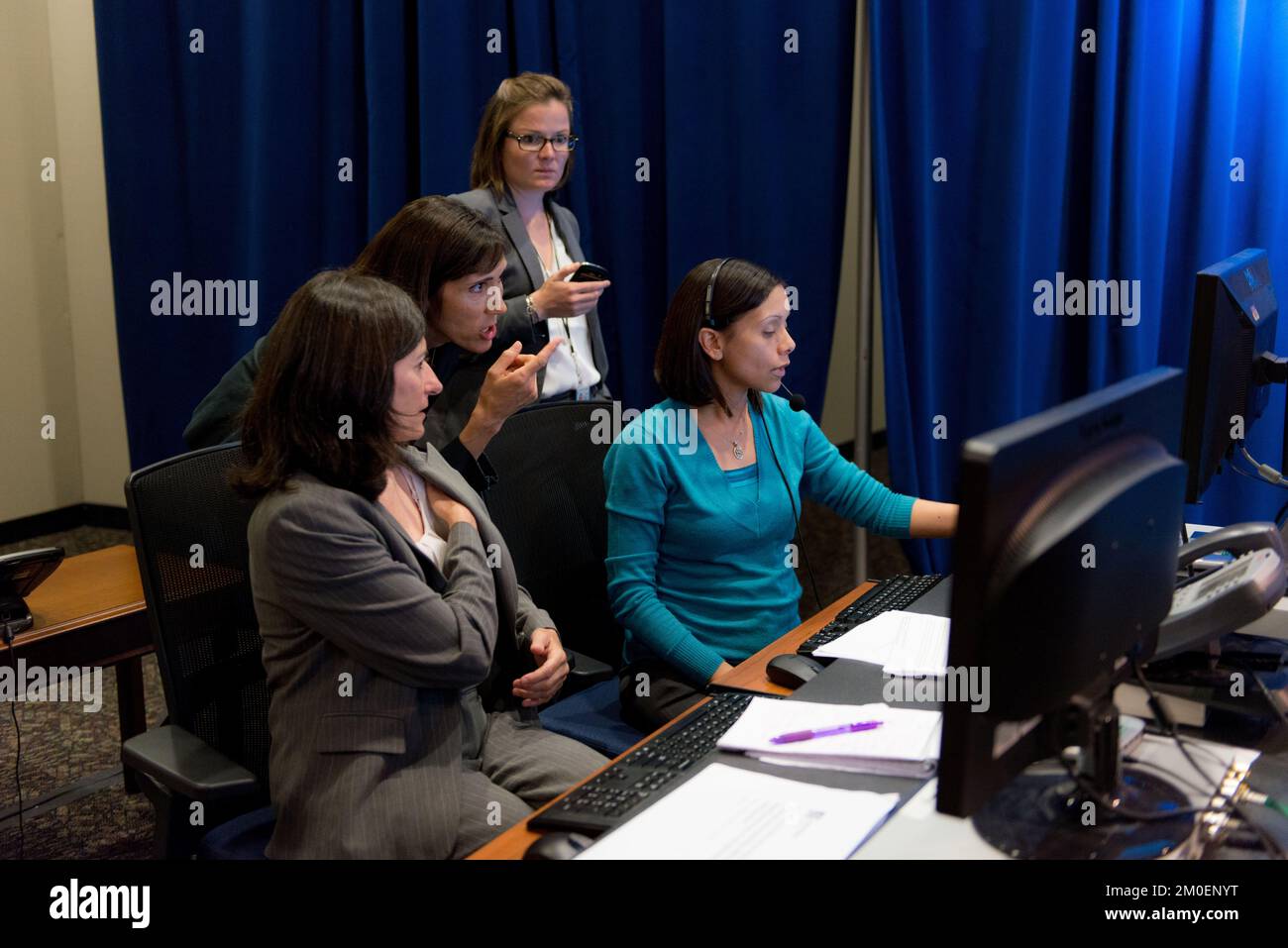 Büro des Stellvertretenden Administrators - Department of Health and Urban Development Twitter Town Hall , Environmental Protection Agency Stockfoto