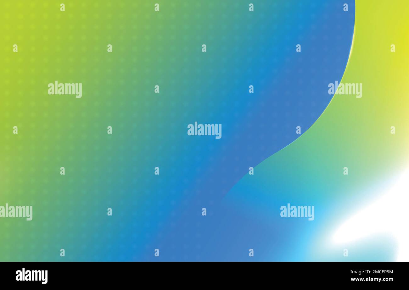 Blau Grün Kombination Abstrakte Technologie Geschäftlicher Grafischer Hintergrund Stock Vektor