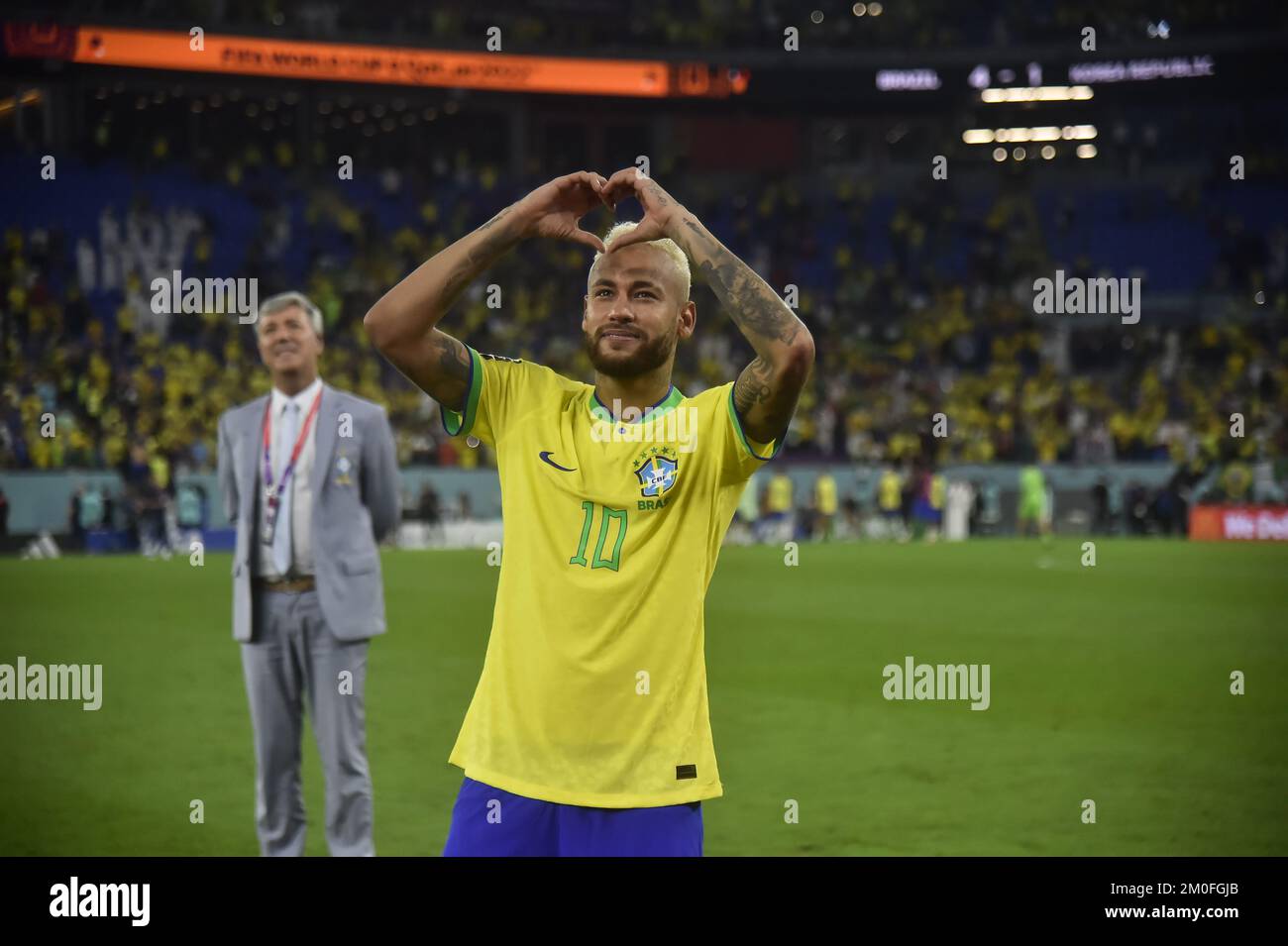 Brasilien gegen Korea Republic, FIFA-Weltmeisterschaft 2022, Runde 16, Fußball, Stadium 974, Doha, Katar - 05. Dezember 2022 Stockfoto