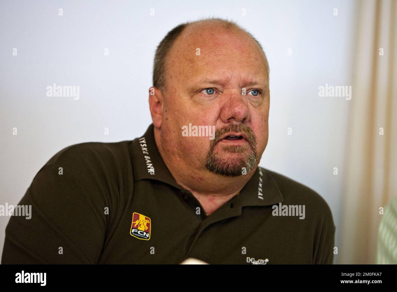 Allan Kim Pedersen, Eigentümer des dänischen Fußballvereins FC Nordsjaelland Stockfoto