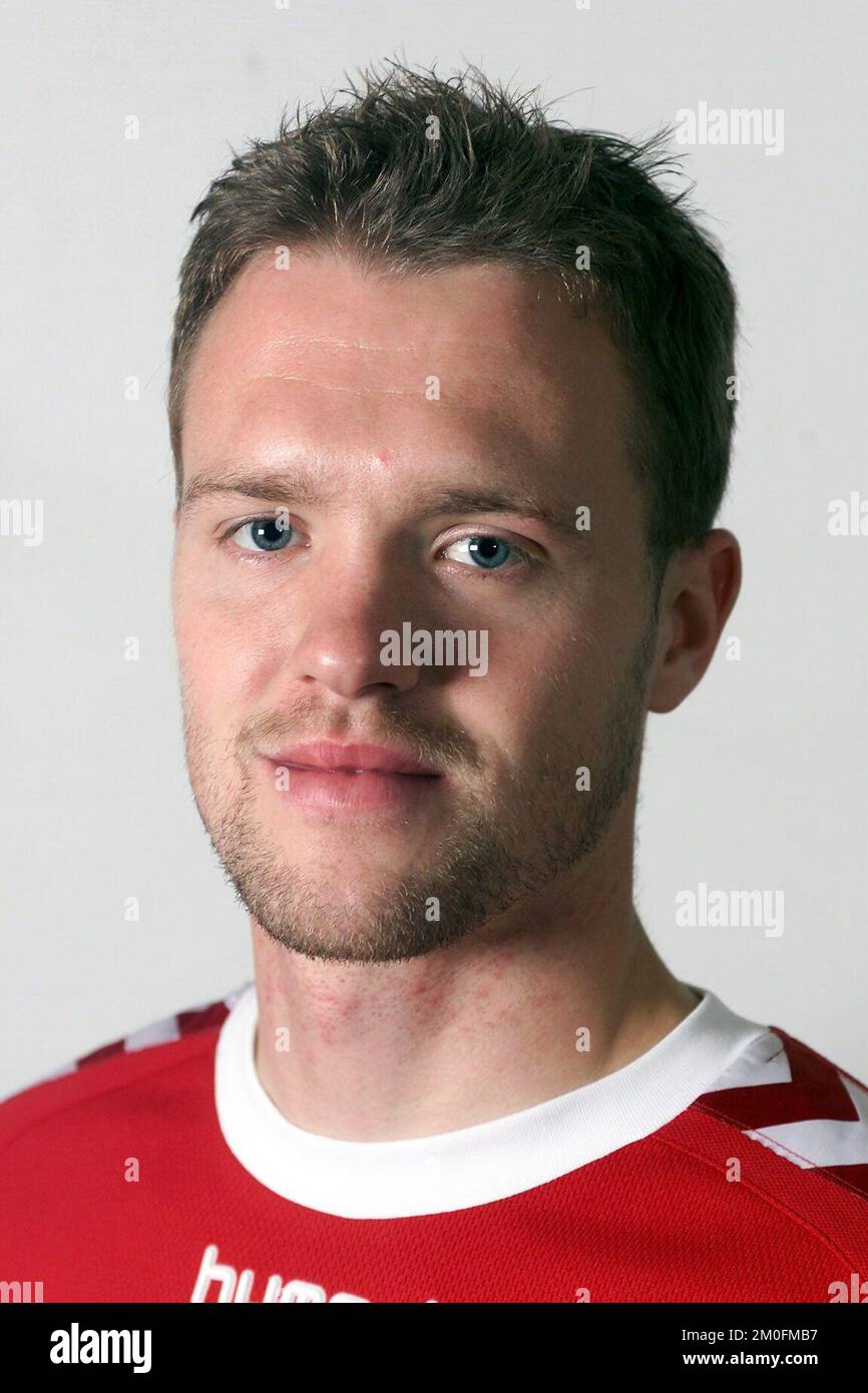 PA PHOTOS/POLFOTO - nur ZUR VERWENDUNG im Vereinigten Königreich: Defender Thomas Frandsen, Mitglied der dänischen internationalen Fußballmannschaft. Stockfoto