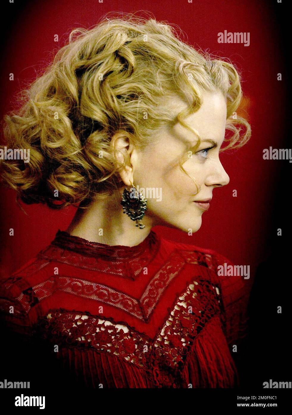 Nicole Kidman wirbt für ihren neuesten Film „die Stunden“, in dem sie Virginia Woolf bei den Berliner Filmfestspielen spielt. Stockfoto