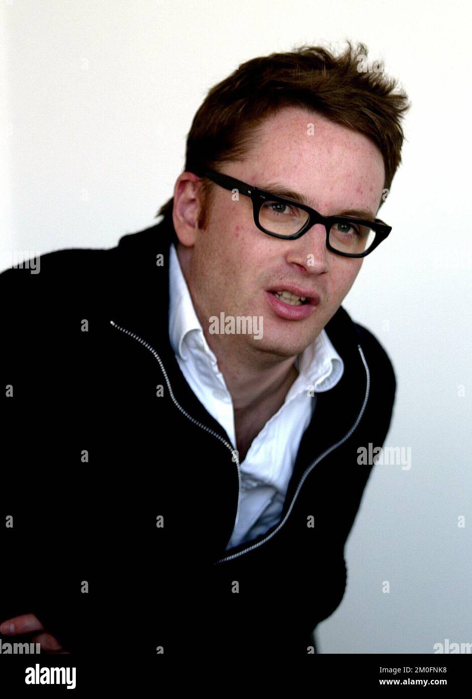 Der dänische Filmregisseur Nicolas Winding Refn. Geboren 1971, sind unter anderem „Pusher“ (1996) und „Bleeder“ (1999) zu sehen. Jetzt ist er mit seinem neuen Film "Fear X" unterwegs. Stockfoto