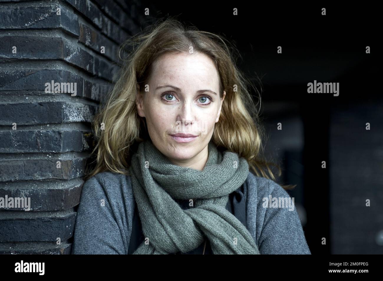 Sofia Helin, Star der skandinavischen Verbrecherdrama-Fernsehserie The Bridge Stockfoto