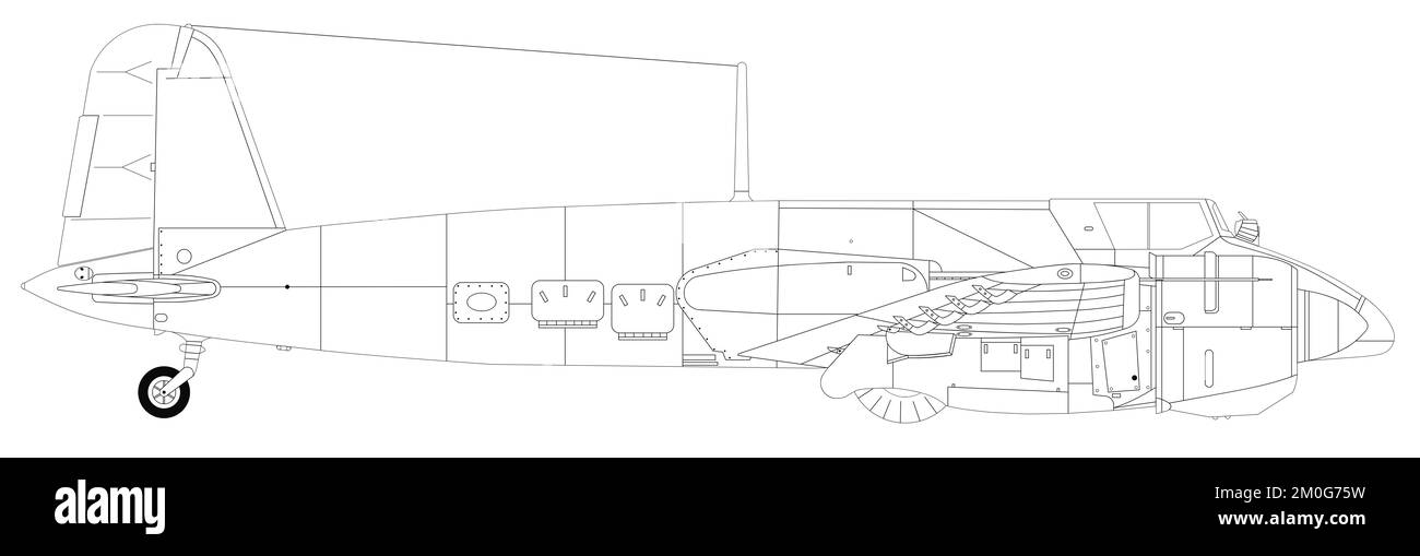 Henschel HS 129B-2 Stockfoto