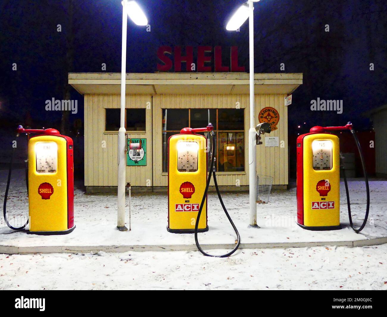 Jamtli Weihnachtsmarkt Stockfoto