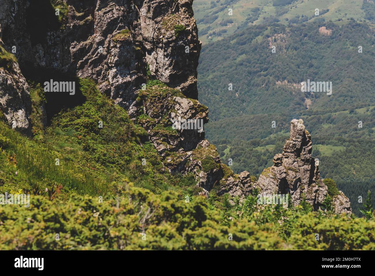 Der Babin-Gipfel des Stara-Planina-Berges Stockfoto