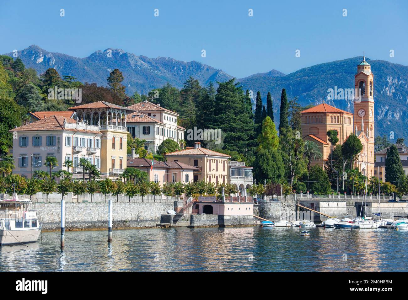 Italien, Lombardei, Tremezzo, Comer See Stockfoto