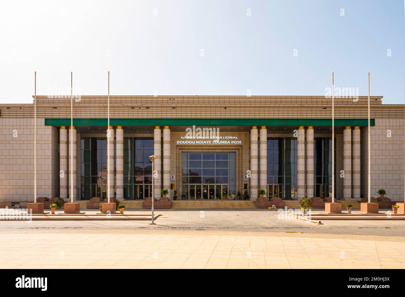 Senegal, Dakar, großes Theater Stockfoto