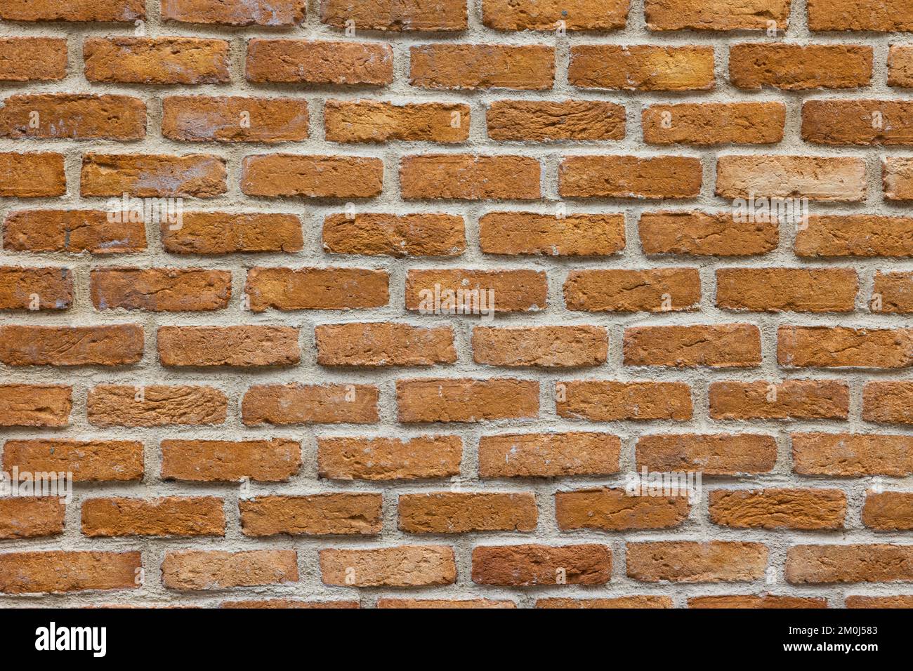 Ziegelwandtextur. Foto mit Backstein-Hintergrund. Architektonisches 3D-Designmaterial. Stockfoto
