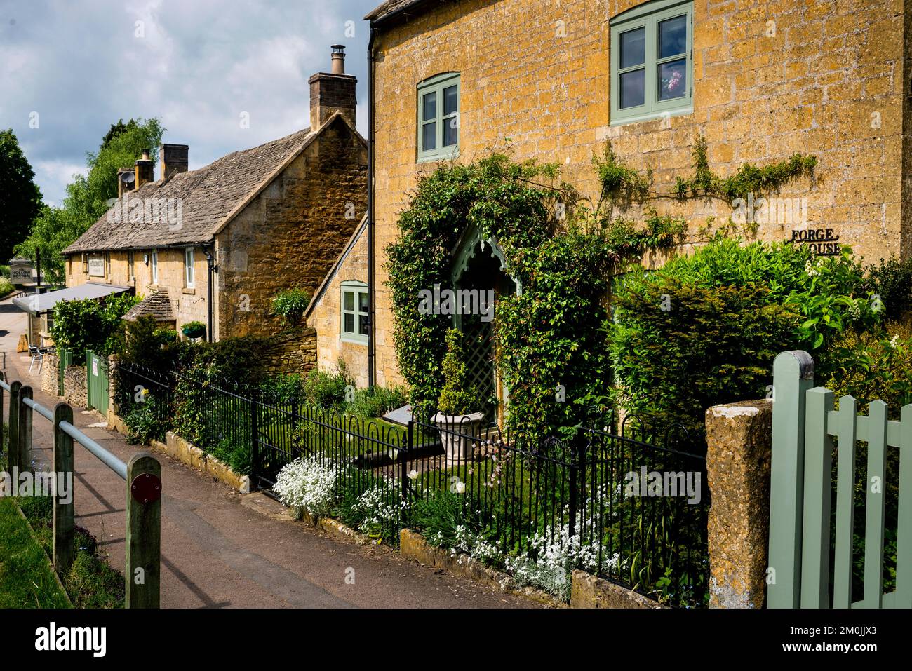 Guiting Power, Cotswold District, England. Stockfoto
