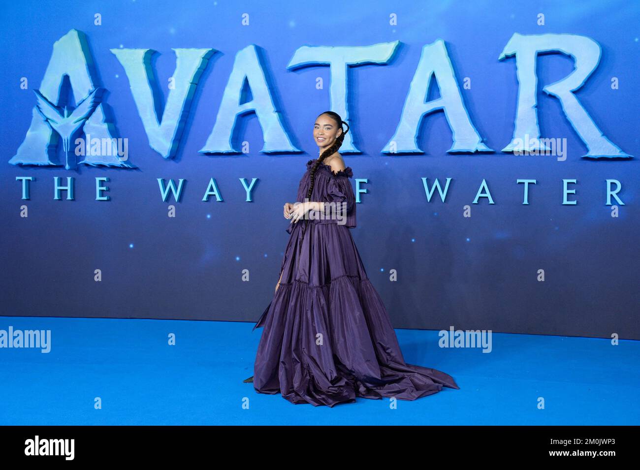 Bailey Bass auf der Avatar: The Way of Water World Premiere in London, England, am 06. Dezember 2022. Foto: Aurore Marechal/ABACAPRESS.COM Stockfoto